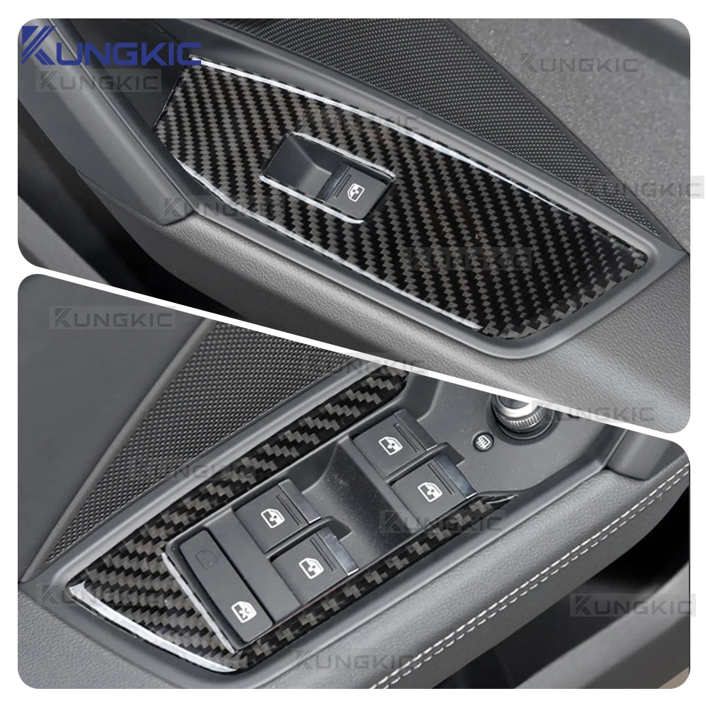 For Audi A3 8y 2020 2021 2022 2023 2024 2025 Real Soft Carbon Fiber Sticker LHD RHD Car Window Lift Button Panel Accessories
For Audi A3 8y 2020 2021 2022 2023 2024 2025 Real Soft Carbon Fiber Sticker LHD RHD Car Window Lift Button Panel Accessories