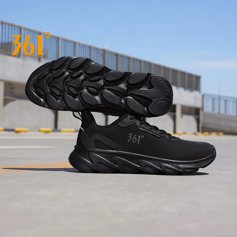 361 Degrees Men's Running Shoes Leather Elastic Windproof Lightweight Water-repellent Versatile Jogging Male Sneakers 672432231F
361 Degrees Men's Running Shoes Leather Elastic Windproof Lightweight Water-repellent Versatile Jogging Male Sneakers 672432231F