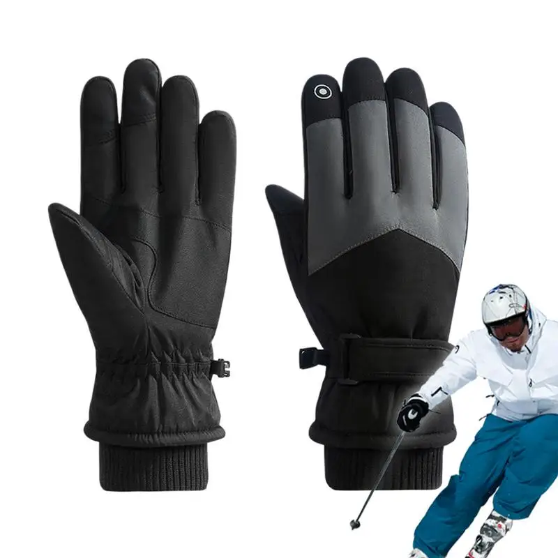 Winter Ski Gloves Touch Screen Snow Gloves Cold Weather Gloves For Women Men Anti-Slip Warm Gloves For Skiing Hiking Cycling
Winter Ski Gloves Touch Screen Snow Gloves Cold Weather Gloves For Women Men Anti-Slip Warm Gloves For Skiing Hiking Cycling