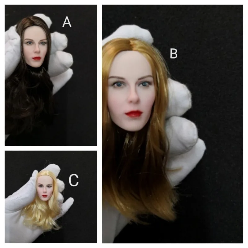 GLF 1/6 Scale Beauty Long Hair Action Figures Head Carving European American Actress Head Carving Model for 12" Ph Tbl Body
GLF 1/6 Scale Beauty Long Hair Action Figures Head Carving European American Actress Head Carving Model for 12" Ph Tbl Body