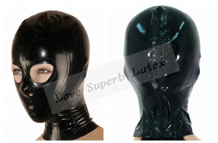 Hot Latex Hood Mask Latex Mask Fetish with Eyes Open Nose Holes Closed Mouth For Adults Rubber Hoods Rear Zipper
Hot Latex Hood Mask Latex Mask Fetish with Eyes Open Nose Holes Closed Mouth For Adults Rubber Hoods Rear Zipper