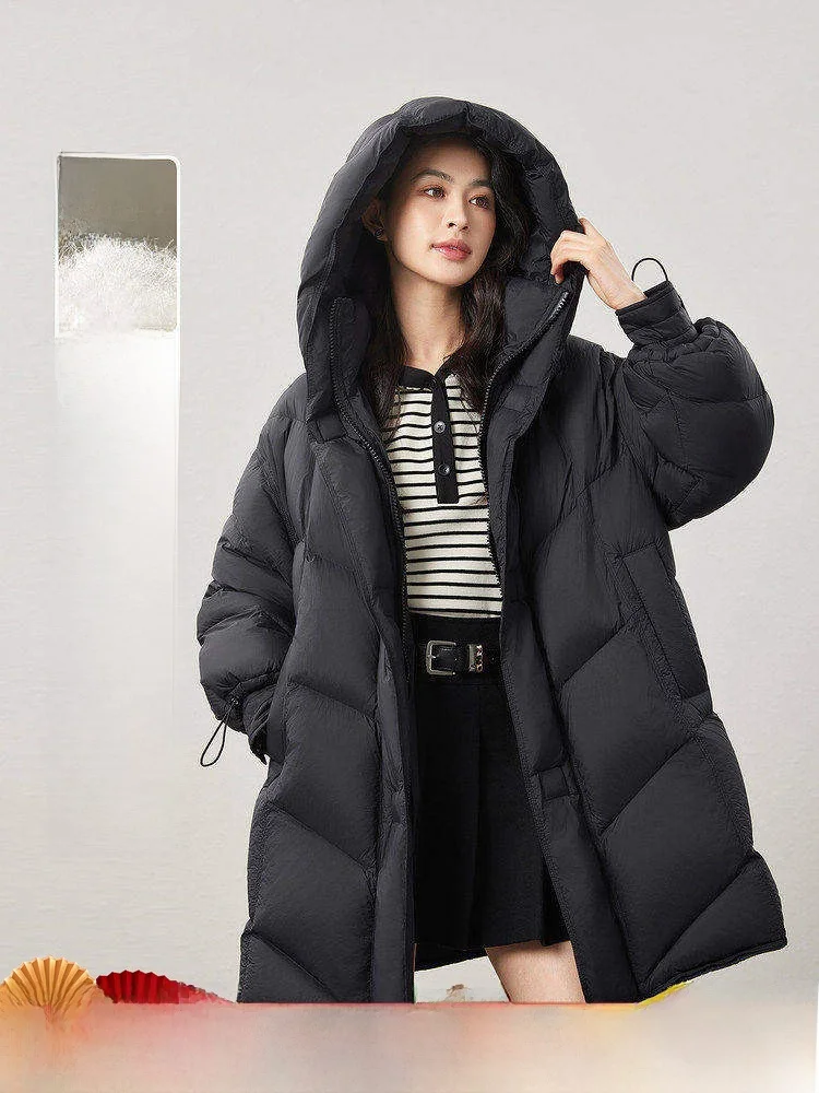 Ультрамягкое гладкое пуховое пальто средней длины из 90% белого гусиного пуха, очень теплое, женское зимнее пальто Canion "eat Quilt"
Ультрамягкое гладкое пуховое пальто средней длины из 90% белого гусиного пуха, очень теплое, женское зимнее пальто Canion "eat Quilt"