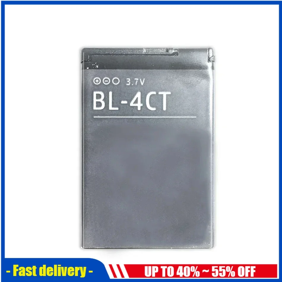 BL-4CT Аккумулятор для мобильного телефона Nokia 5310 6700S X3 X3-00 7230 7310C 5630 2720A 7210C 6600F BL 4CT 860 мАч Полная емкость
BL-4CT Аккумулятор для мобильного телефона Nokia 5310 6700S X3 X3-00 7230 7310C 5630 2720A 7210C 6600F BL 4CT 860 мАч Полная емкость