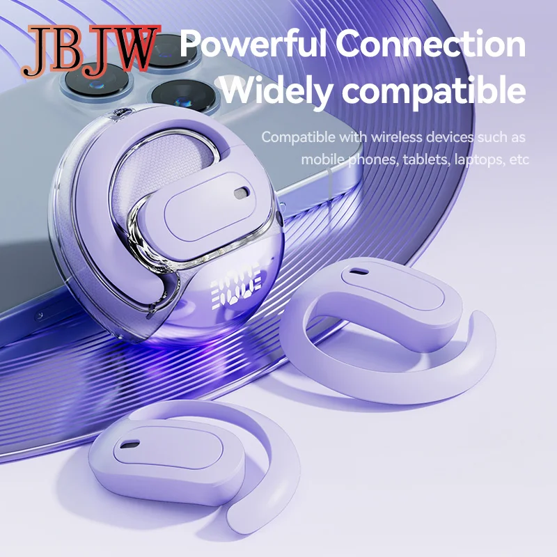 JBJW AI Real-time Translation Wireless Earphone HD Sound Low latency BT 5.4 Earhook For Business Travel HIFI Stereo Headset
JBJW AI Real-time Translation Wireless Earphone HD Sound Low latency BT 5.4 Earhook For Business Travel HIFI Stereo Headset 