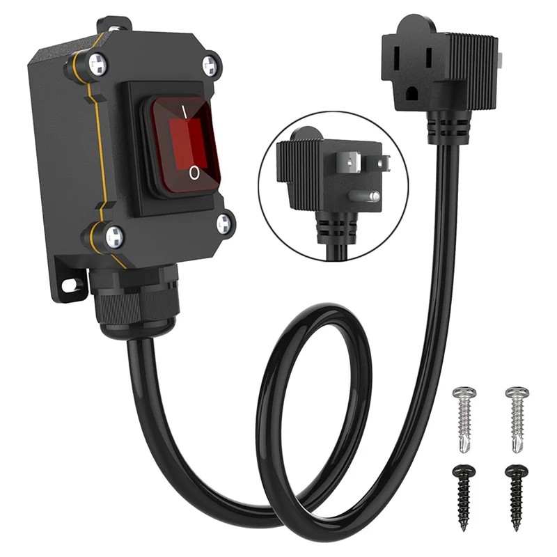 Встроенный выключатель питания LICE с кабелем длиной 3 фута 14AWG и вилкой Piggyback, водонепроницаемым удлинителем IP67 с выключателем, вилкой стандарта США
Встроенный выключатель питания LICE с кабелем длиной 3 фута 14AWG и вилкой Piggyback, водонепроницаемым удлинителем IP67 с выключателем, вилкой стандарта США