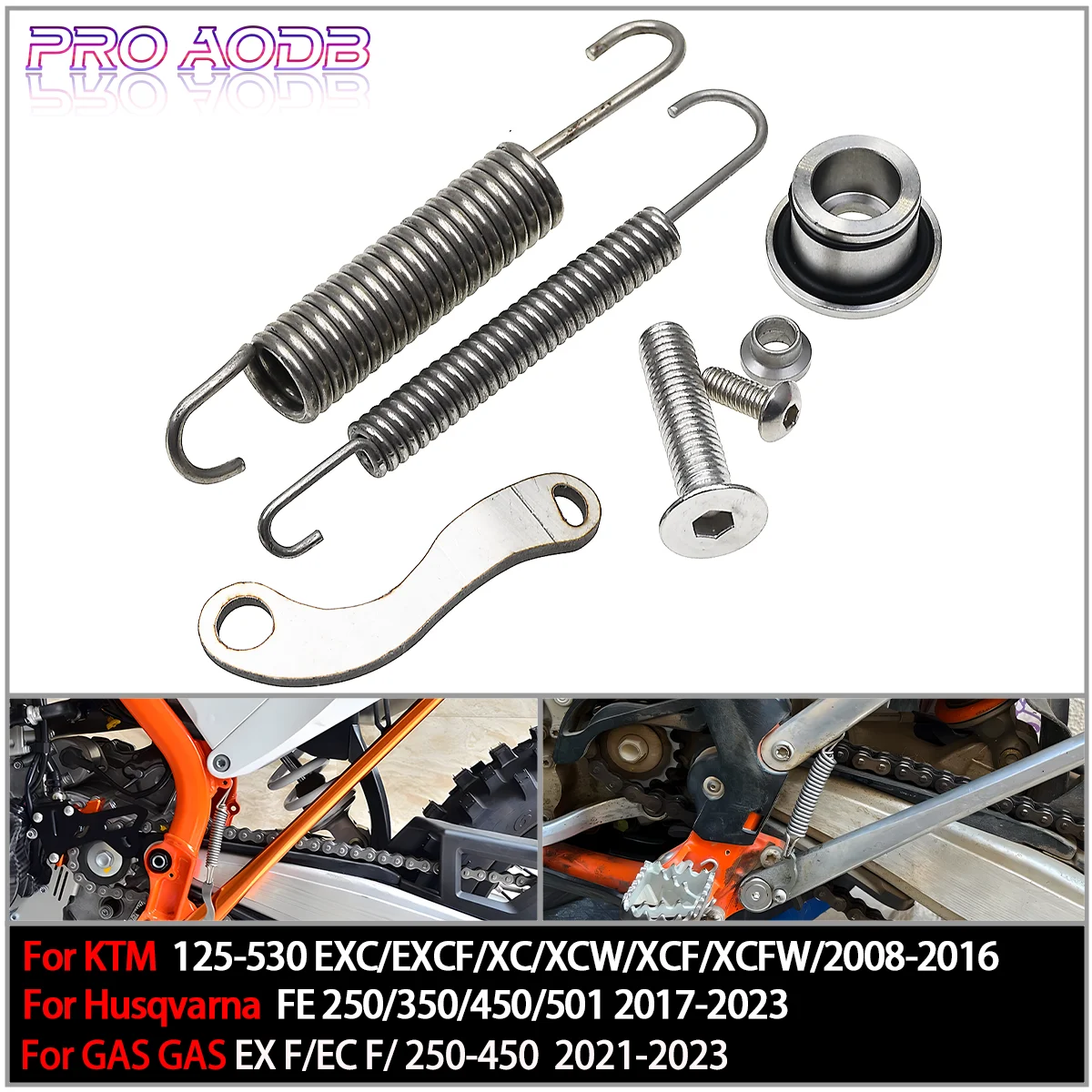 Kickstand Motorcycle Side Stand Spring Bolts Kit For For KTM EXC EXCF XC XCW XCF XCFW Six Days 125 200 250 300 350 450 500
Kickstand Motorcycle Side Stand Spring Bolts Kit For For KTM EXC EXCF XC XCW XCF XCFW Six Days 125 200 250 300 350 450 500