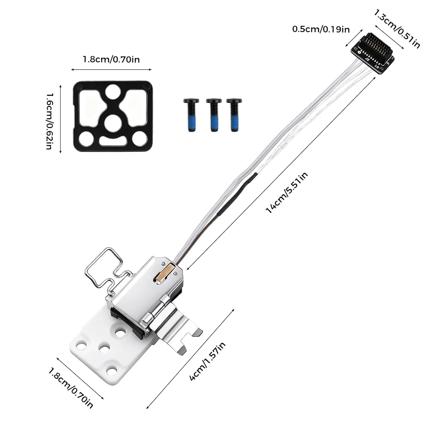 Upgraded A1 Mini/A1 Heating Assembly Kit Ceramic Block Heat Insulation Heating Component Hotend with Heater Cartridge Thermistor
Upgraded A1 Mini/A1 Heating Assembly Kit Ceramic Block Heat Insulation Heating Component Hotend with Heater Cartridge Thermistor
