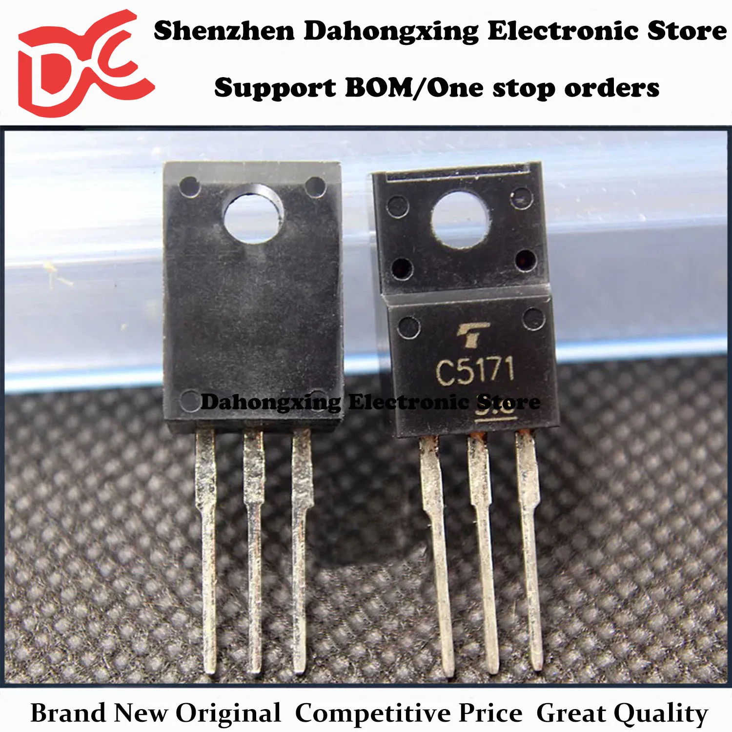 New Original 10Pairs 2SA1930 A1930 + 2SC5171 C5171 TO-220F Audio Amplifier Transistor Electronic Components Great Quality
New Original 10Pairs 2SA1930 A1930 + 2SC5171 C5171 TO-220F Audio Amplifier Transistor Electronic Components Great Quality