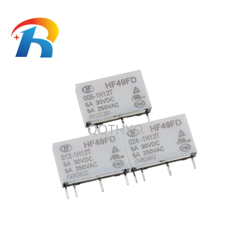 Free Shipping 5Pcs Power Relay HF49FD-005-1H12T HF49FD-012-1H12T HF49FD-024-1H12T HF49FD 005 012 024 1H12T 12V 5A 4Pin Relays
Free Shipping 5Pcs Power Relay HF49FD-005-1H12T HF49FD-012-1H12T HF49FD-024-1H12T HF49FD 005 012 024 1H12T 12V 5A 4Pin Relays