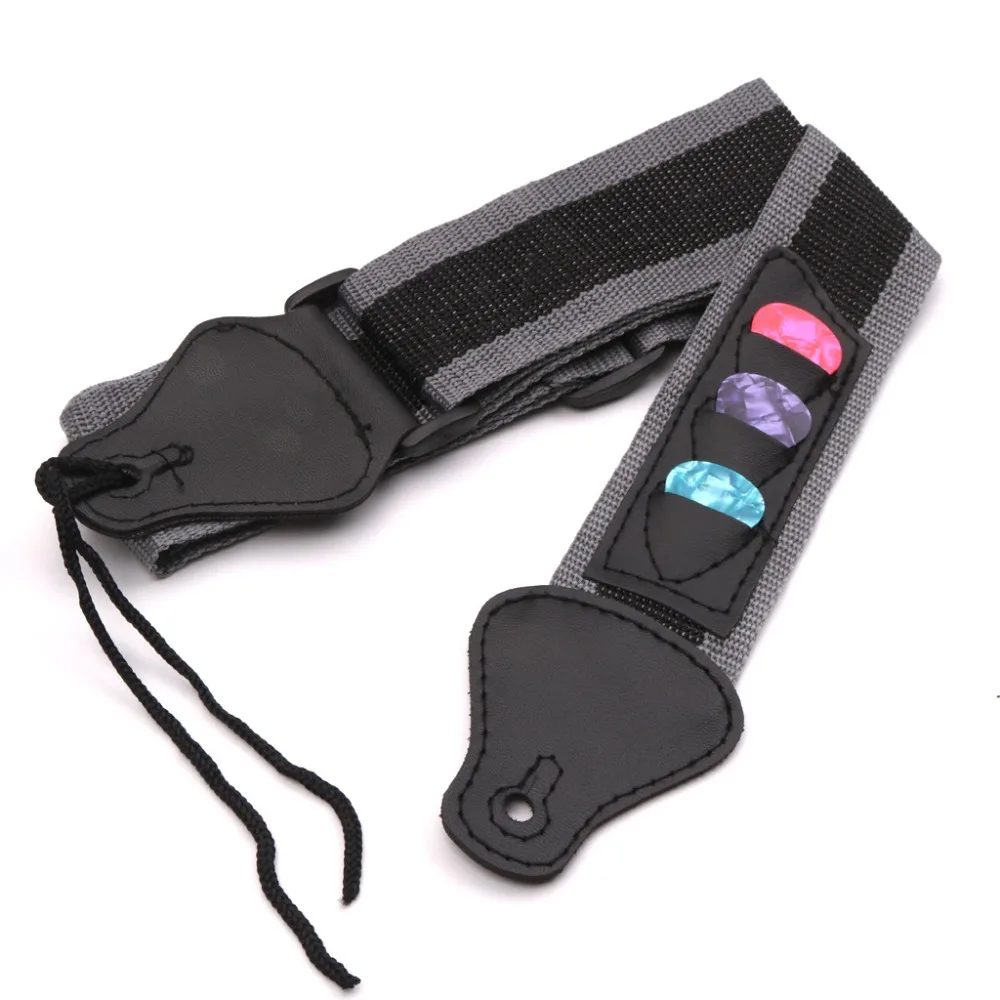 Guitar Bass Belt Musical Instrument Guitar Picks Holders Guitar Belt Accessories Electric Guitar Strap with 3 Guitar Picks
Guitar Bass Belt Musical Instrument Guitar Picks Holders Guitar Belt Accessories Electric Guitar Strap with 3 Guitar Picks