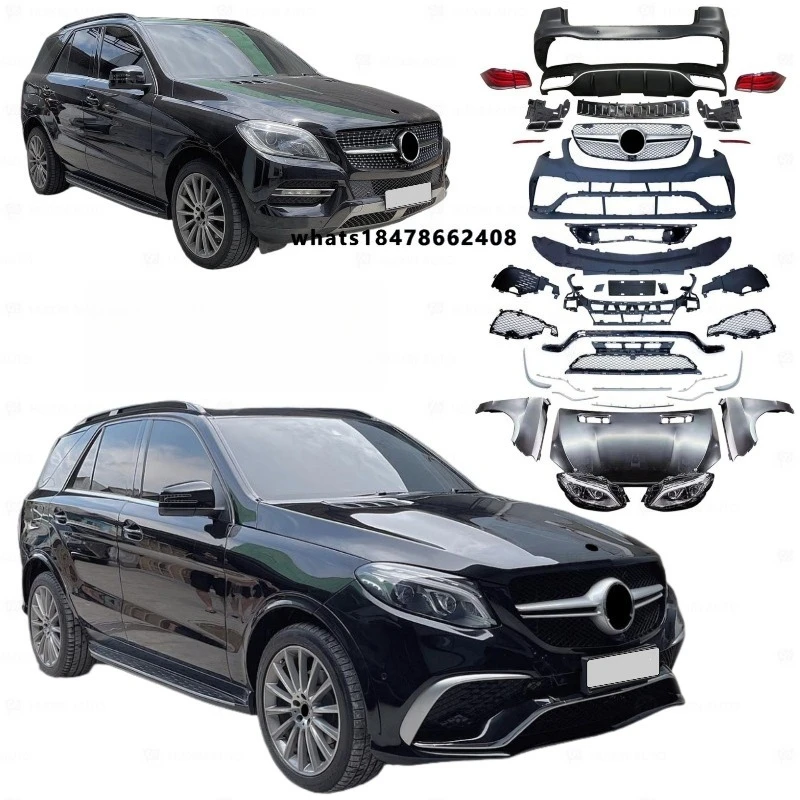 Direct Mount Car Bumper for W166 ML ML350 ML400 2012 2013 2014 2015 Upgraded 2015-2019 GLE63 Model
Direct Mount Car Bumper for W166 ML ML350 ML400 2012 2013 2014 2015 Upgraded 2015-2019 GLE63 Model