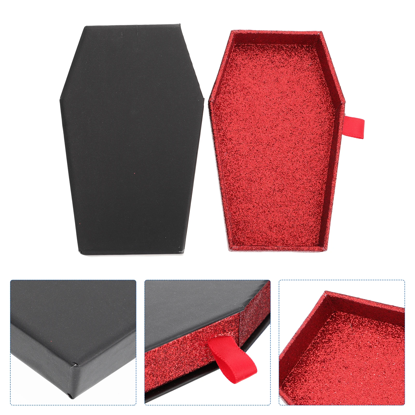 Halloween Coffin Packing Boxes Paper Crafted Realistic Shape Unforgettable Holiday Jewelry Storage
Halloween Coffin Packing Boxes Paper Crafted Realistic Shape Unforgettable Holiday Jewelry Storage
