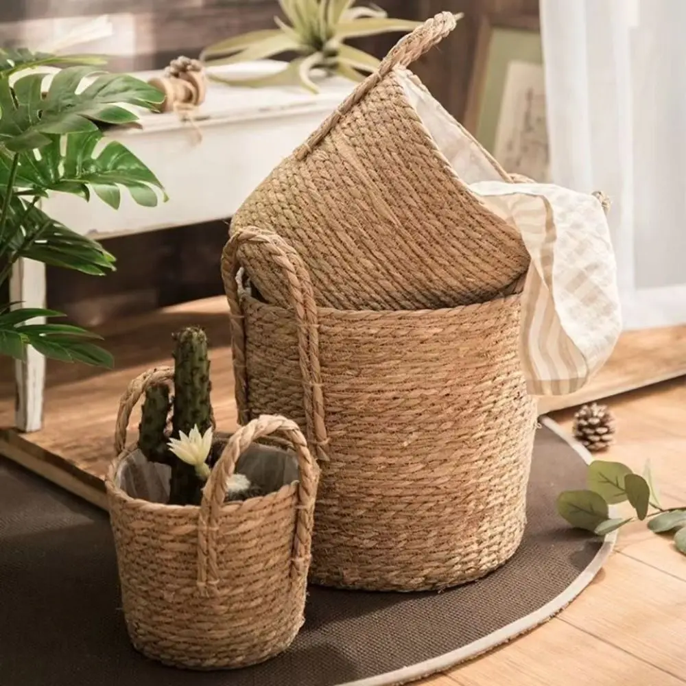 Home Decor Straw Wicker Woven Planter Basket Handmade Yellow Laundry Storage Basket Flower Pot Rattan Seagrass Storage Basket
Home Decor Straw Wicker Woven Planter Basket Handmade Yellow Laundry Storage Basket Flower Pot Rattan Seagrass Storage Basket