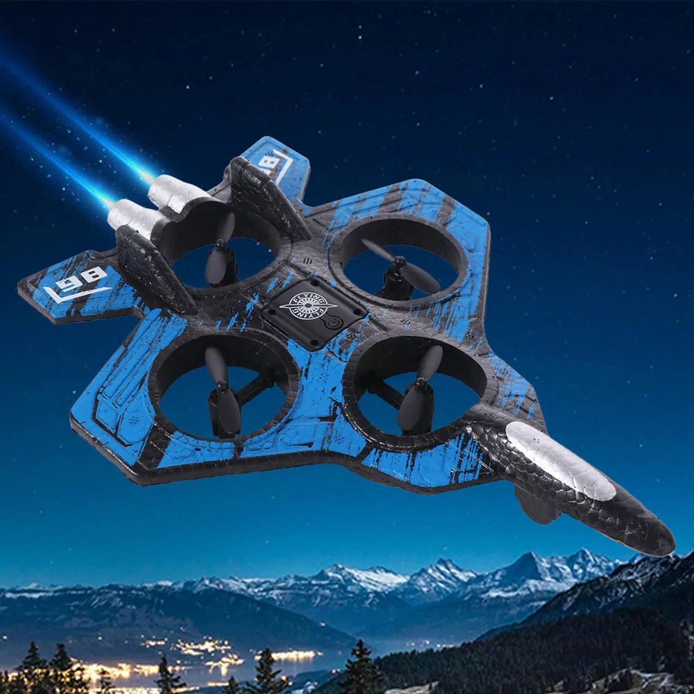 Пенопласт EPP с дистанционным управлением, пенопластовый истребитель, перезаряжаемый 2,4G, трюк, четырехмоторный вертолет, портативный прочный радиоуправляемый реактивный самолет для хобби
Пенопласт EPP с дистанционным управлением, пенопластовый истребитель, перезаряжаемый 2,4G, трюк, четырехмоторный вертолет, портативный прочный радиоуправляемый реактивный самолет для хобби