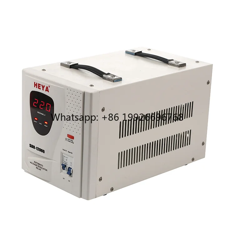 10000W Digital AVR Regulateur De Tension Voltage Regulator Stabilizers 10KVA 12KVA 10KW
10000W Digital AVR Regulateur De Tension Voltage Regulator Stabilizers 10KVA 12KVA 10KW