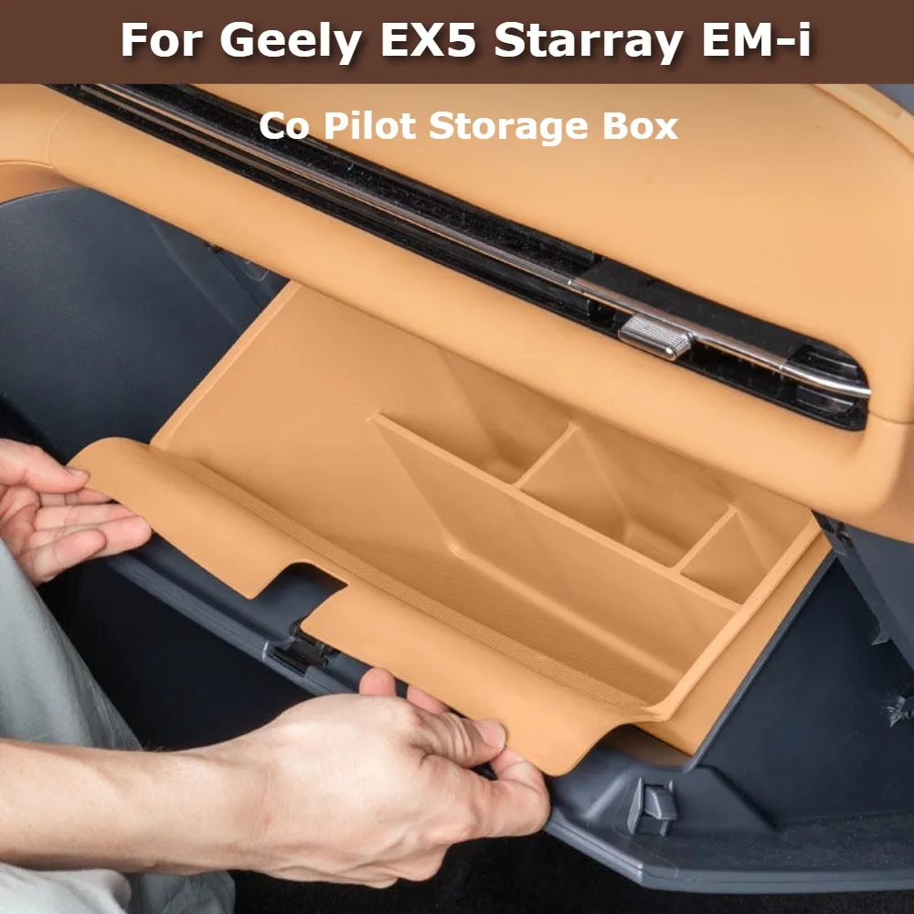 For Geely Starray EM-i EX5 EM-i 2025 2026 Silicone Co Pilot Storage Box Glove Box Organizer Pocket Armrest Organizer Tray
For Geely Starray EM-i EX5 EM-i 2025 2026 Silicone Co Pilot Storage Box Glove Box Organizer Pocket Armrest Organizer Tray