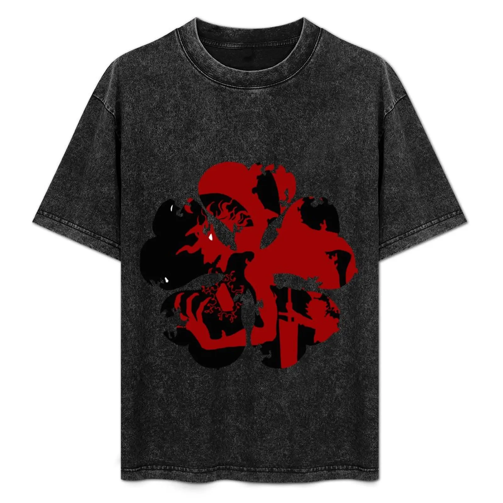 Clover Draw T-Shirt Large Size Casual Short Sleeve Top
Clover Draw T-Shirt Large Size Casual Short Sleeve Top