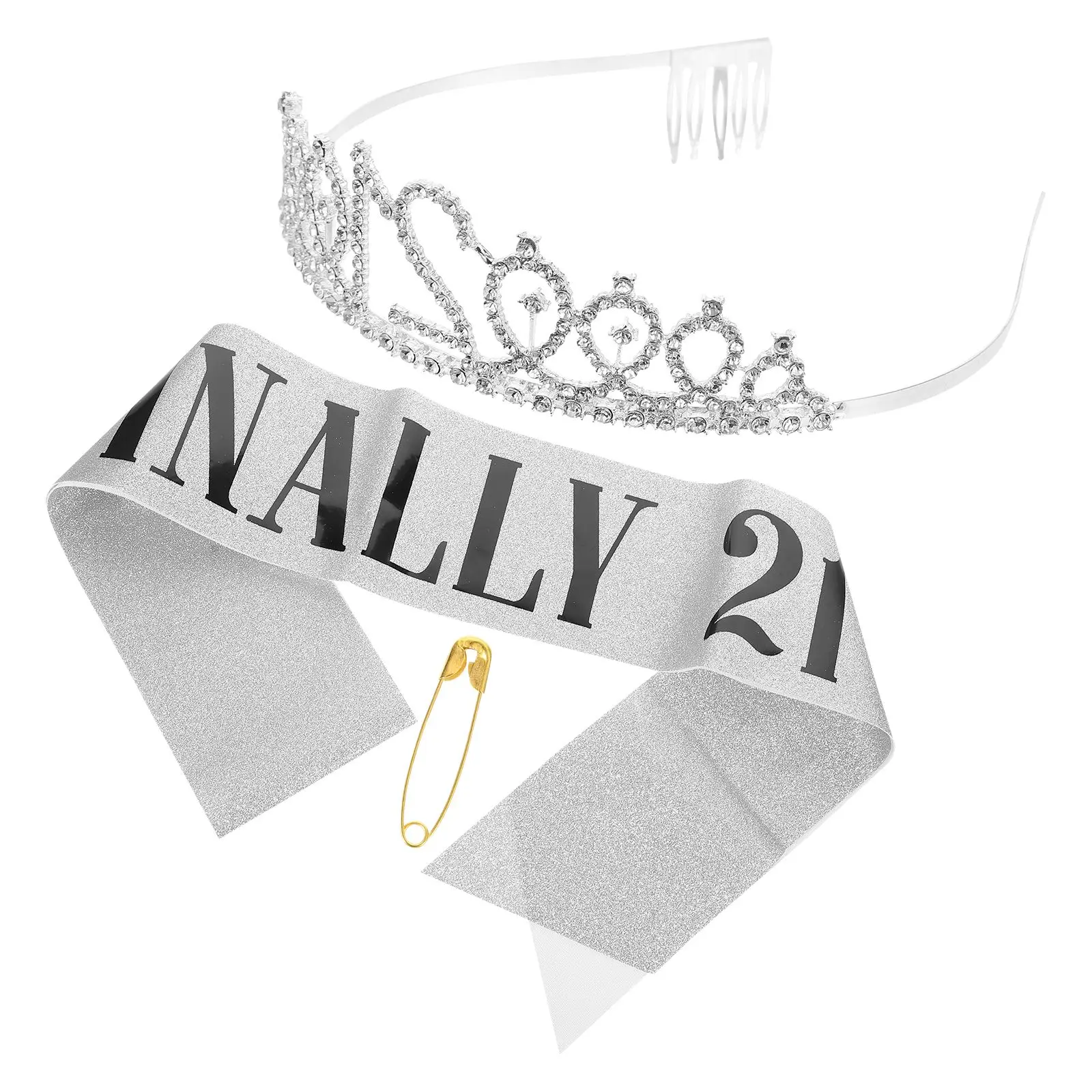 Alloy Birthday Headb Set Party Headb White Satin Fabric Light Durable Girls Party Crown Tiara Accessory Perfect Gift
Alloy Birthday Headb Set Party Headb White Satin Fabric Light Durable Girls Party Crown Tiara Accessory Perfect Gift