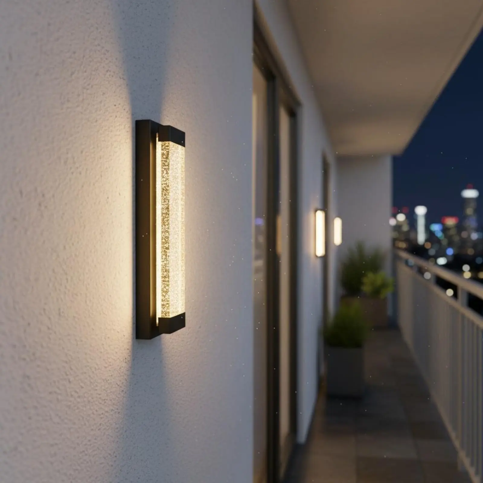 Nordic Outdoor Wall Light Weather Resistant Crystal Glass Wall Light Long-Lasting Easy Installation for Entryway, Corridor
Nordic Outdoor Wall Light Weather Resistant Crystal Glass Wall Light Long-Lasting Easy Installation for Entryway, Corridor