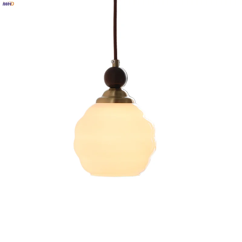 IWHD Home Decor LED Pendant Lamp Kitchen Cafe Bar Nordic Modern White Glass Walnut Wood Hanging Light Fixture Luminaira Pendente
IWHD Home Decor LED Pendant Lamp Kitchen Cafe Bar Nordic Modern White Glass Walnut Wood Hanging Light Fixture Luminaira Pendente