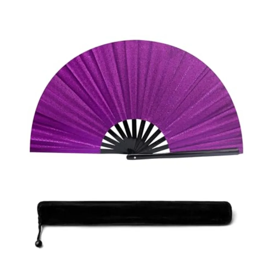 13IN StarRing Purple Large Popping Hand Fan For Line Dancing Clacking Premium Silk Boots On The Ground Hand Fan Chinese Rave Fa
13IN StarRing Purple Large Popping Hand Fan For Line Dancing Clacking Premium Silk Boots On The Ground Hand Fan Chinese Rave Fa