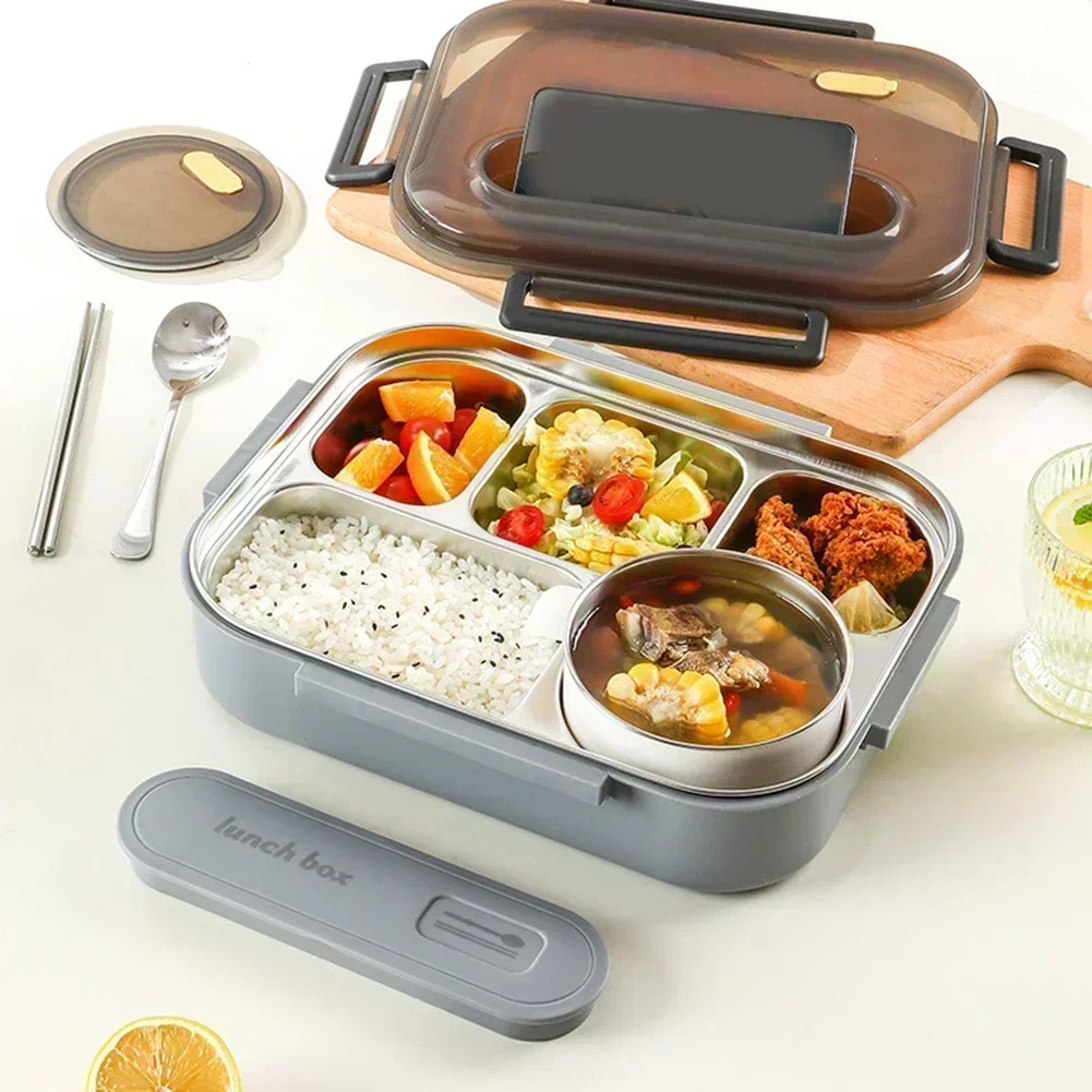 Портативный ланч-бокс для свежести из нержавеющей стали с вентилируемой крышкой, идеально подходящий для школьного офиса и активного отдыха
Портативный ланч-бокс для свежести из нержавеющей стали с вентилируемой крышкой, идеально подходящий для школьного офиса и активного отдыха