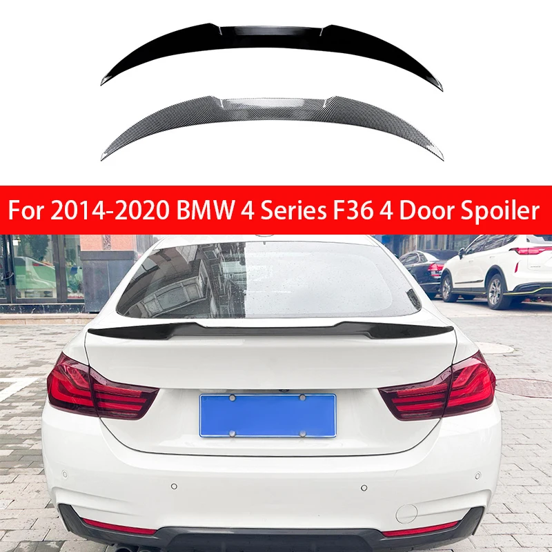 For 2014-2020 BMW 4 Series F36 4 Door Coupe Rear Trunk Lid Spoiler Wings M4 ABS Plastic Tuning Exterior BodyKit Accessories
For 2014-2020 BMW 4 Series F36 4 Door Coupe Rear Trunk Lid Spoiler Wings M4 ABS Plastic Tuning Exterior BodyKit Accessories