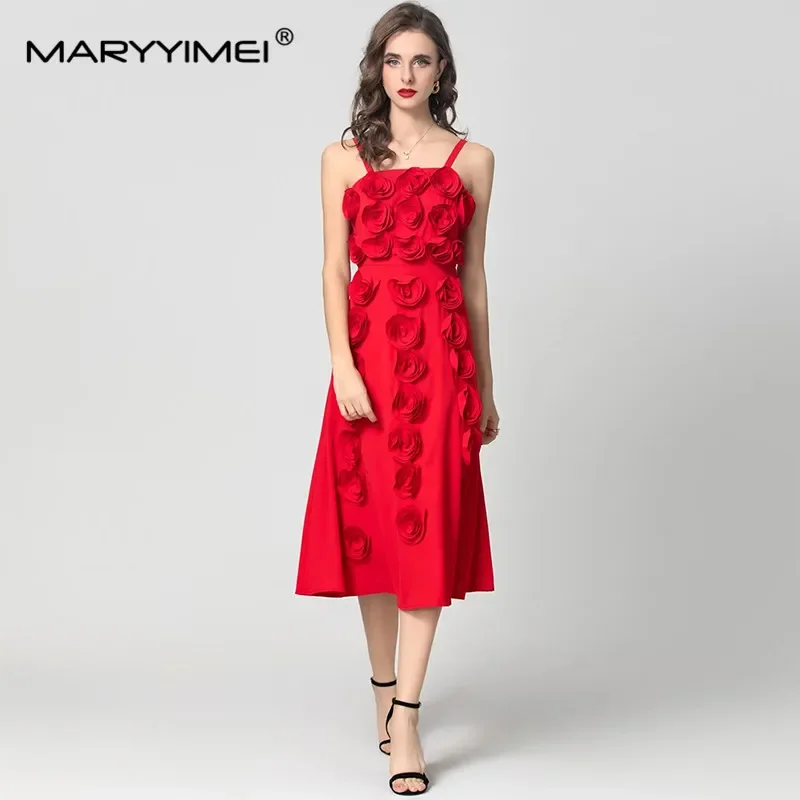 MARYYIMEI Spring Autumn Women's New Dress Sexy Spaghetti Strap Backless Appliques Design Solid Color evening Dresses
MARYYIMEI Spring Autumn Women's New Dress Sexy Spaghetti Strap Backless Appliques Design Solid Color evening Dresses