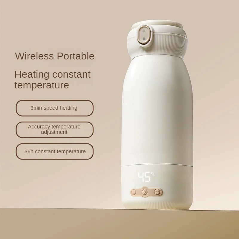 Kk Portable 500ml USB Cordless Milk Formula Breastmilk Warmer Super Fast Charging Baby Bottle Warmer Adjustable Feeding Supply
Kk Portable 500ml USB Cordless Milk Formula Breastmilk Warmer Super Fast Charging Baby Bottle Warmer Adjustable Feeding Supply