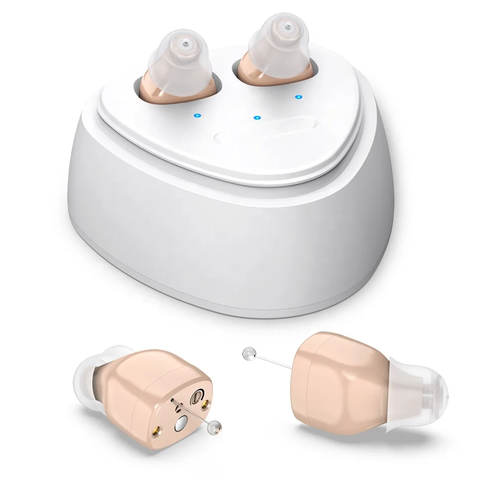 Manufactory Digital Wireless Technology Rechargeable Hearing Aids For Deaf Health Care Invisible CIC Sound Amplifiers
Manufactory Digital Wireless Technology Rechargeable Hearing Aids For Deaf Health Care Invisible CIC Sound Amplifiers