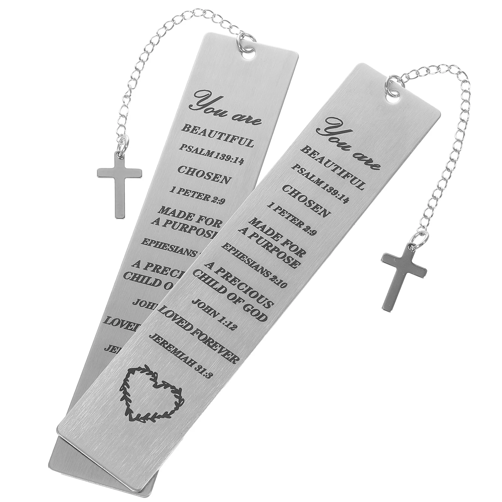2 Pcs Bookmark for Decoration Marks Metal Gift Student Stainless Steel Gifts Readers Personalized Bookmarks Friends
2 Pcs Bookmark for Decoration Marks Metal Gift Student Stainless Steel Gifts Readers Personalized Bookmarks Friends