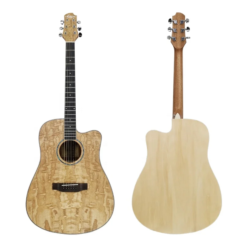 Aiersi brand stringed instruments high quality nice price Feature parlor solo guitar Alder Top basswood acoustic guitar
Aiersi brand stringed instruments high quality nice price Feature parlor solo guitar Alder Top basswood acoustic guitar
