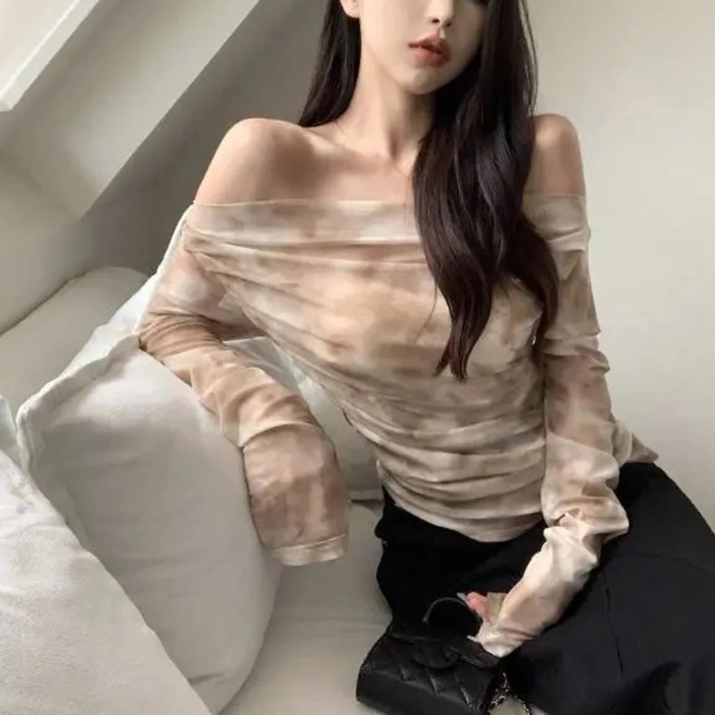 Commuting Outfit Spring And Autumn Style Purple Retro One Shoulder T-shirt Long Sleeve Casual Shirt Casual Top
Commuting Outfit Spring And Autumn Style Purple Retro One Shoulder T-shirt Long Sleeve Casual Shirt Casual Top