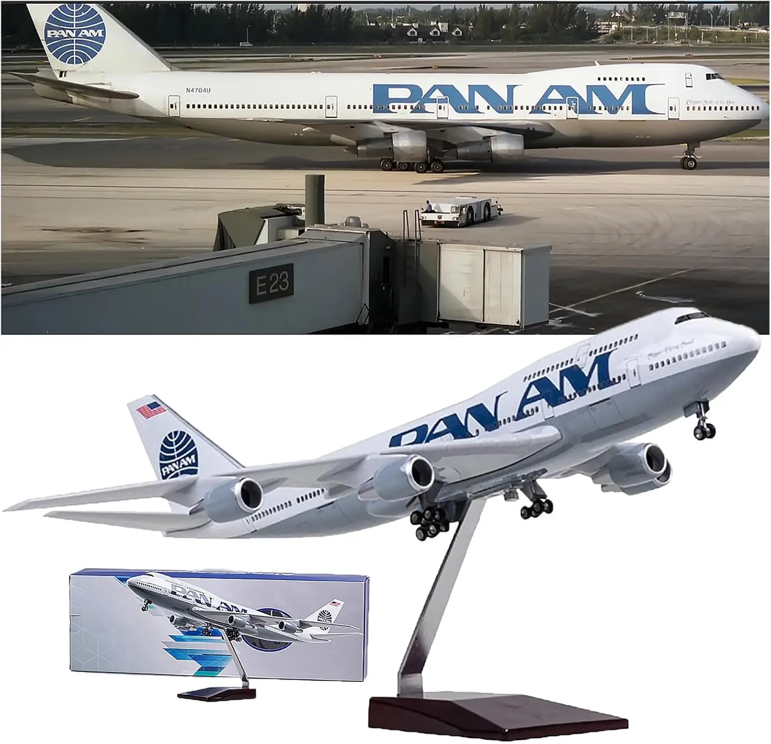 1:150 Pan Am B747 Simulation Civil Air Plane Model Diecast Resin Plane For Collection Display Toys Gifts
1:150 Pan Am B747 Simulation Civil Air Plane Model Diecast Resin Plane For Collection Display Toys Gifts