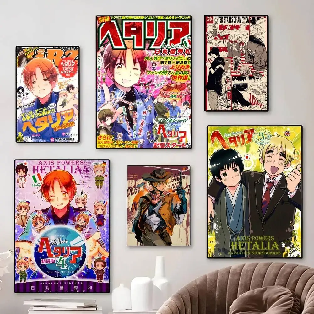 1 шт. аниме мультфильм Hetalia Axis Powers плакат фреска для гостиной спальни стены офиса Настенный декор подарок для друзей без рамы
1 шт. аниме мультфильм Hetalia Axis Powers плакат фреска для гостиной спальни стены офиса Настенный декор подарок для друзей без рамы