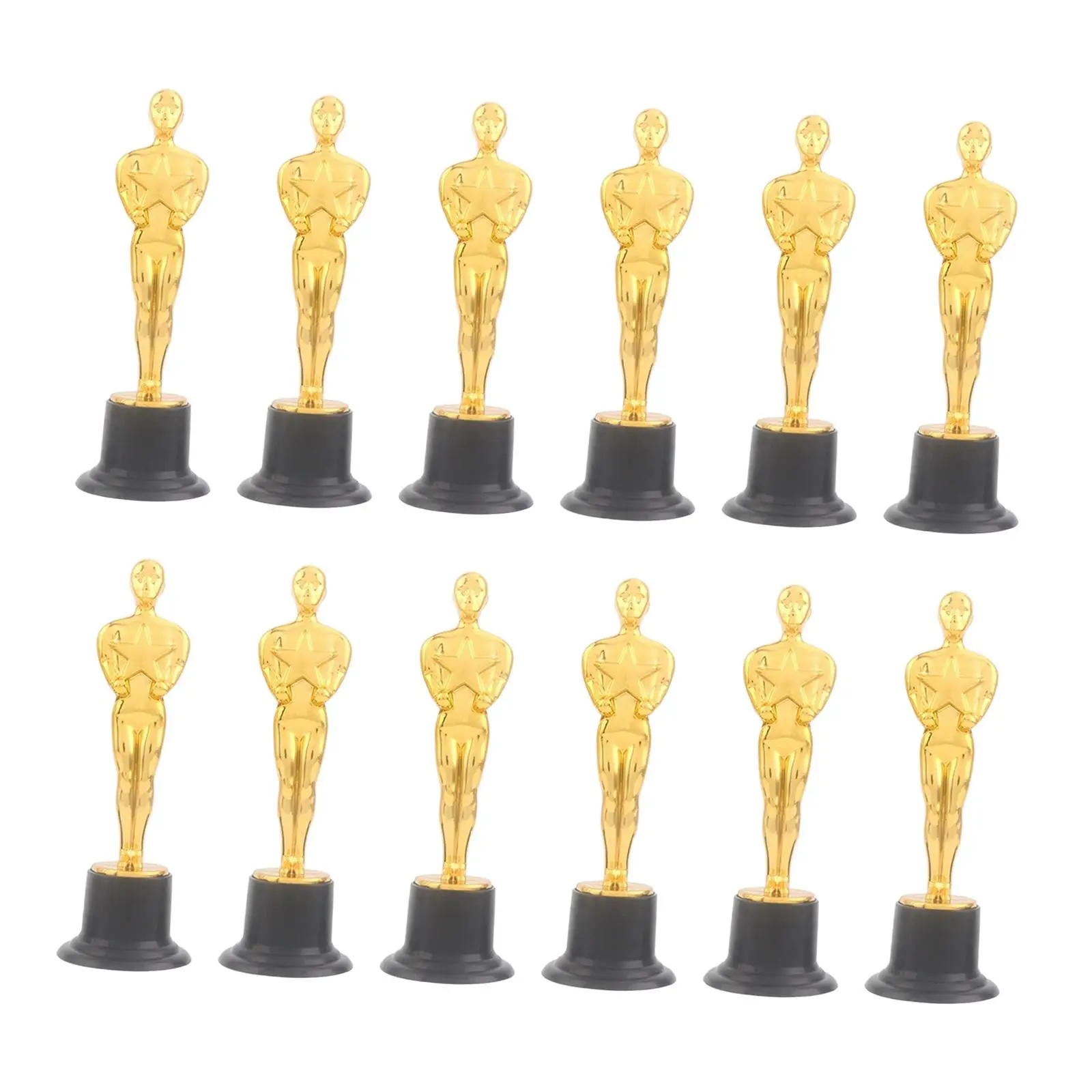 12x Reward Prize Cup Keepsake, Small Award Trophies, Winning Trophies, Golden Statue Award for Competition Soccer Props Decor
12x Reward Prize Cup Keepsake, Small Award Trophies, Winning Trophies, Golden Statue Award for Competition Soccer Props Decor