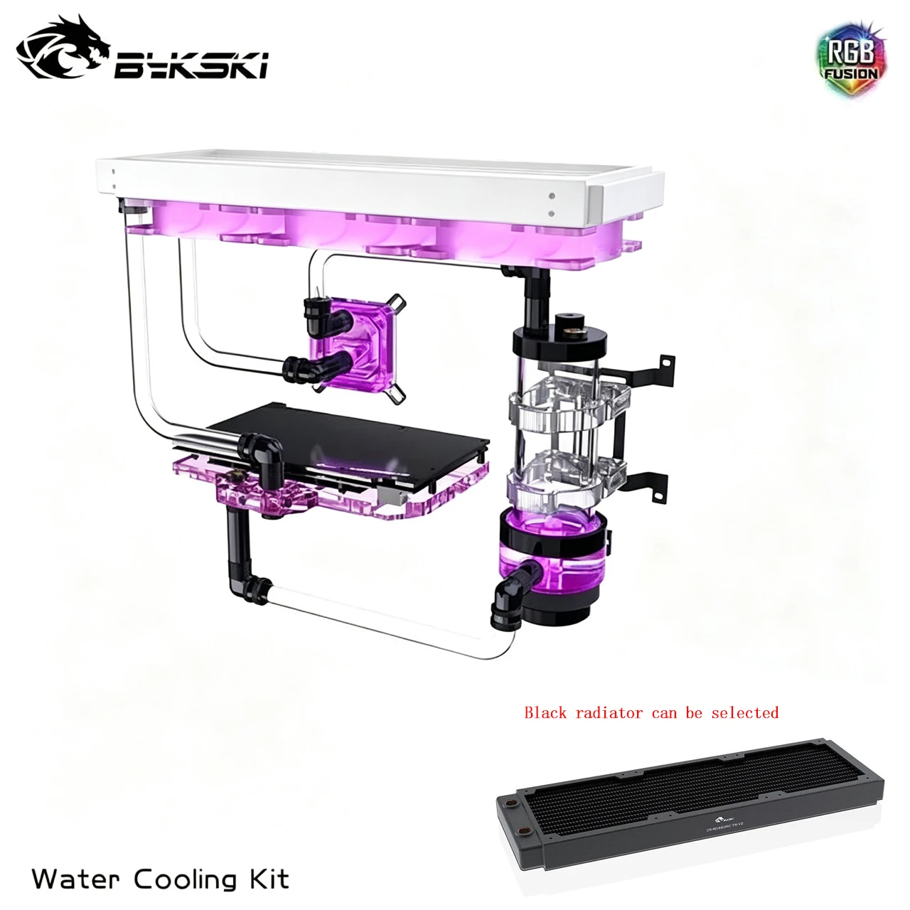 Bykski Liquid Cooler Kit for INTEL AMD CPU / Video CardWater cooling construction 360mm radiator Hard tube usage kit
Bykski Liquid Cooler Kit for INTEL AMD CPU / Video CardWater cooling construction 360mm radiator Hard tube usage kit