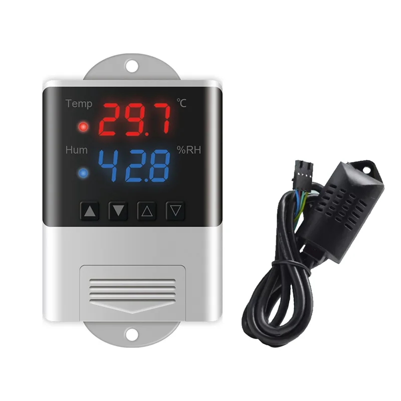 DTC3200 Aquarium Thermostat Temperature Controller With SHT20 Sensor For Smart Home App Control-AA26
DTC3200 Aquarium Thermostat Temperature Controller With SHT20 Sensor For Smart Home App Control-AA26