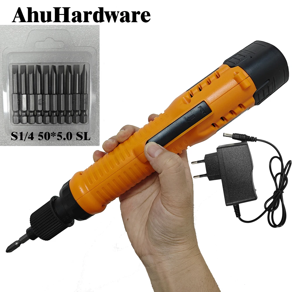 AhuHardware S1/4 Industrial 12V Cordless Screwdriver &10x50*5.0 SL bits Rechargeable Lithium Battery Electric Screwdriver Power
AhuHardware S1/4 Industrial 12V Cordless Screwdriver &10x50*5.0 SL bits Rechargeable Lithium Battery Electric Screwdriver Power