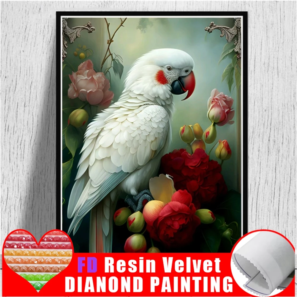 FD Смола 5d Diy Алмазная картина Красный попугай Набор для вышивки крестом Мозаика Красочная птица Квадратный/круглый домашний декор Вышивка Картина
FD Смола 5d Diy Алмазная картина Красный попугай Набор для вышивки крестом Мозаика Красочная птица Квадратный/круглый домашний декор Вышивка Картина