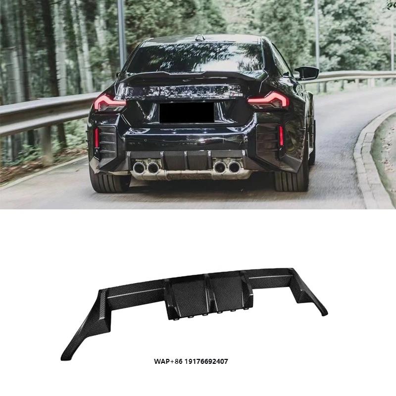 High Quality Mp Style Dry Carbon Fiber Rear Diffuser for M2 G87 Coupe 2023-IN
High Quality Mp Style Dry Carbon Fiber Rear Diffuser for M2 G87 Coupe 2023-IN