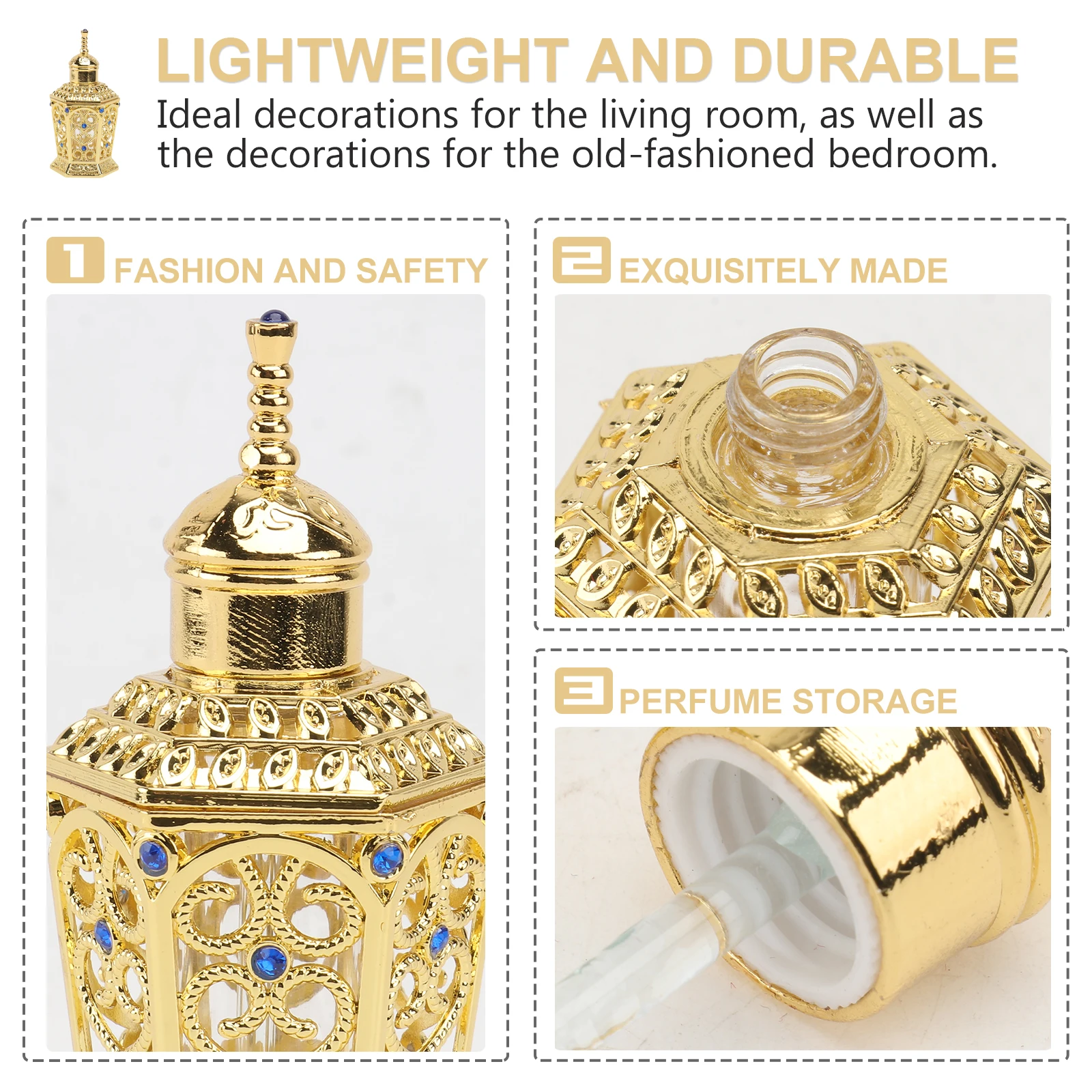 Perfume Bottle 10ml Glass Elegant Fashion Repack Essential Oil Liquid Holder Empty Bottle Stylish Vintage Atomizer Travel
Perfume Bottle 10ml Glass Elegant Fashion Repack Essential Oil Liquid Holder Empty Bottle Stylish Vintage Atomizer Travel