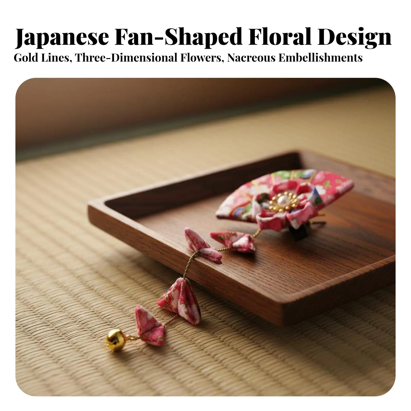 Kimono Tassel Headdress Handmade Kimono Hair Decoration Japanese Flower Hair Fastener Chime Accent Kanzashi Flower Hairpin
Kimono Tassel Headdress Handmade Kimono Hair Decoration Japanese Flower Hair Fastener Chime Accent Kanzashi Flower Hairpin