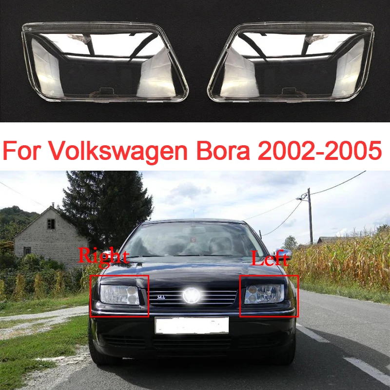 Крышка автомобильной фары для VW Bora 2002-2005, левый/правый сменный прозрачный абажур из плексигласа, автомобильные аксессуары
Крышка автомобильной фары для VW Bora 2002-2005, левый/правый сменный прозрачный абажур из плексигласа, автомобильные аксессуары