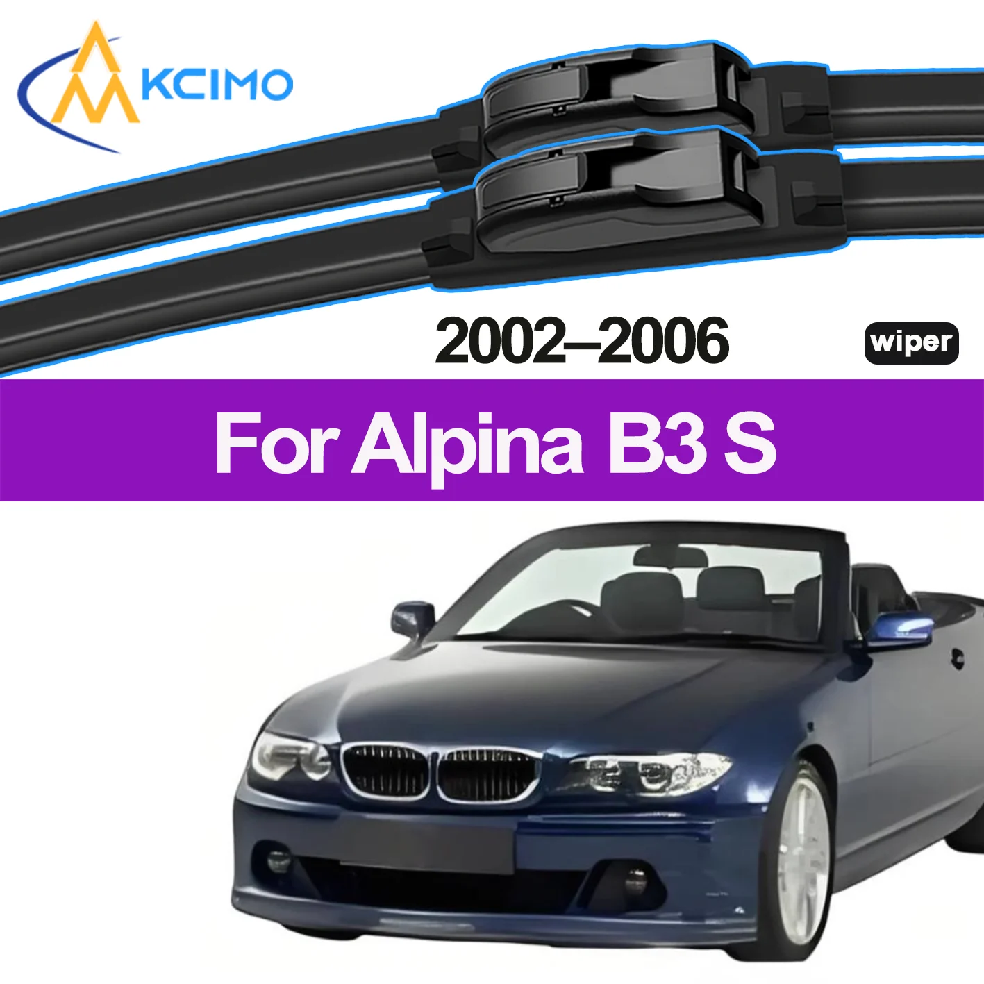 2pcs Quality Windscreen Silent Black Car Rain Brush Suitable for Alpina B3 S E46 2002-2006 Front Windshield Auto Wipers Blade
2pcs Quality Windscreen Silent Black Car Rain Brush Suitable for Alpina B3 S E46 2002-2006 Front Windshield Auto Wipers Blade