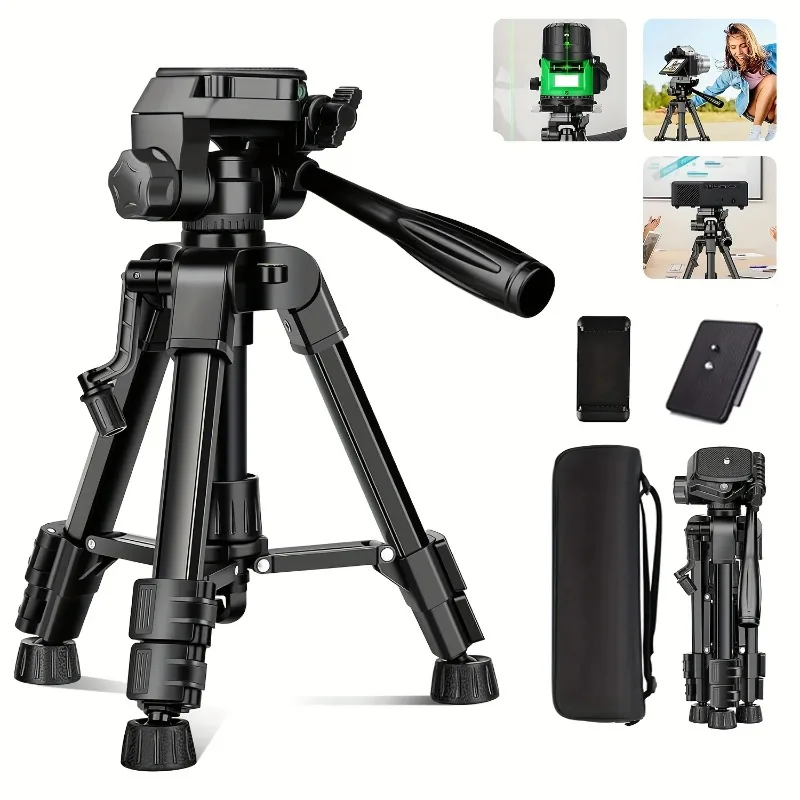 Mini Tripod for Camera, 25inch Aluminum Tabletop Camera Tripod, Portable Travel Tripod , for Cameras, Projectors, Spotting Scope
Mini Tripod for Camera, 25inch Aluminum Tabletop Camera Tripod, Portable Travel Tripod , for Cameras, Projectors, Spotting Scope