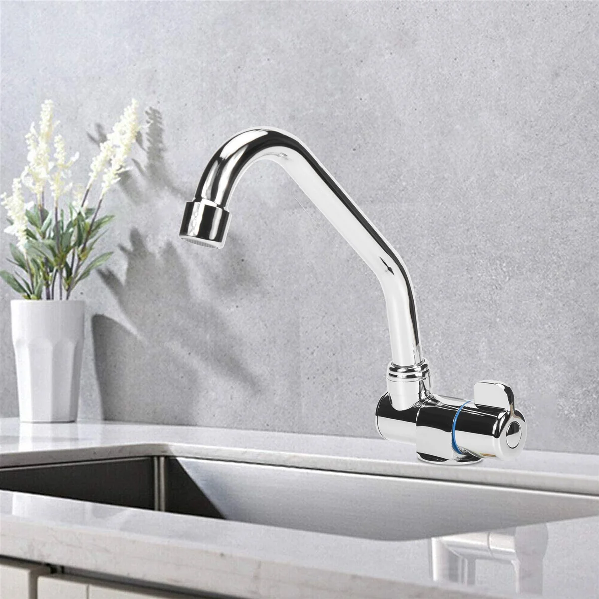HLES Foldable RV Faucet Rotating Single Handle Deck/Wall Mounted RV Kitchen Tap Copper Cold Water
HLES Foldable RV Faucet Rotating Single Handle Deck/Wall Mounted RV Kitchen Tap Copper Cold Water
