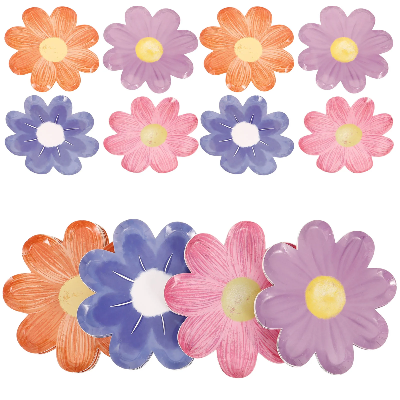 40 pcs Flower Shaped Disposable Paper Plates Party Supplies Catering Serving Buffet Birthday Holiday Dinner Dessert Plates Safe
40 pcs Flower Shaped Disposable Paper Plates Party Supplies Catering Serving Buffet Birthday Holiday Dinner Dessert Plates Safe
