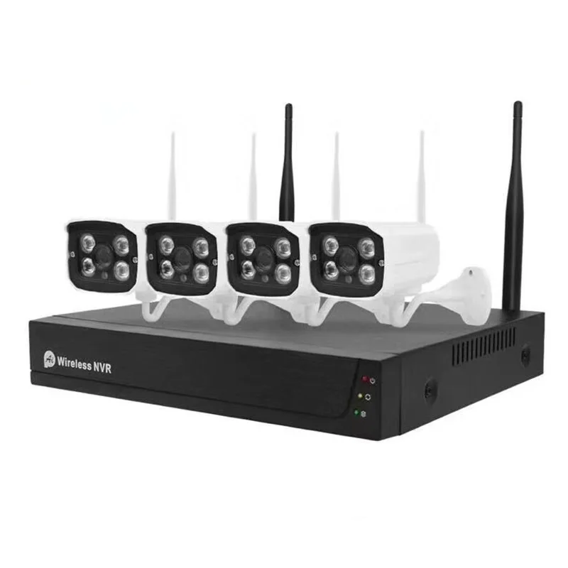 Беспроводная камера видеонаблюдения, Wi-Fi, HD 1080P, 4 канала, H.265 + Приложение Tuya Smart Life
Беспроводная камера видеонаблюдения, Wi-Fi, HD 1080P, 4 канала, H.265 + Приложение Tuya Smart Life
