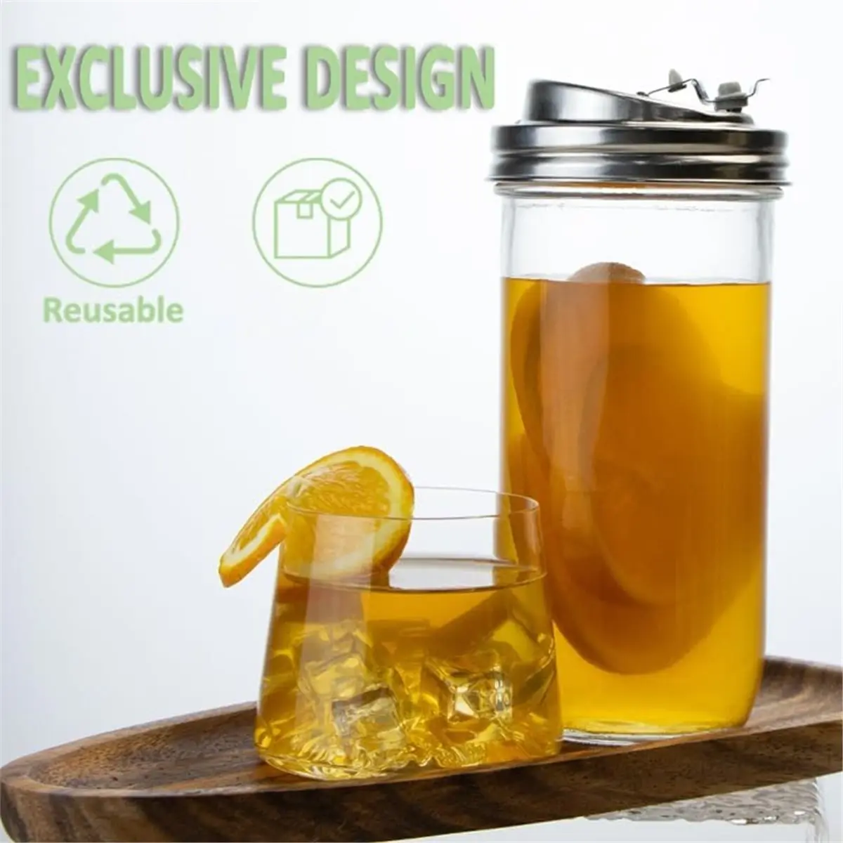 2 шт. крышки для питья банок, крышка для банок с широким горлышком из нержавеющей стали, герметичная откидная крышка с защитой от трещин
2 шт. крышки для питья банок, крышка для банок с широким горлышком из нержавеющей стали, герметичная откидная крышка с защитой от трещин